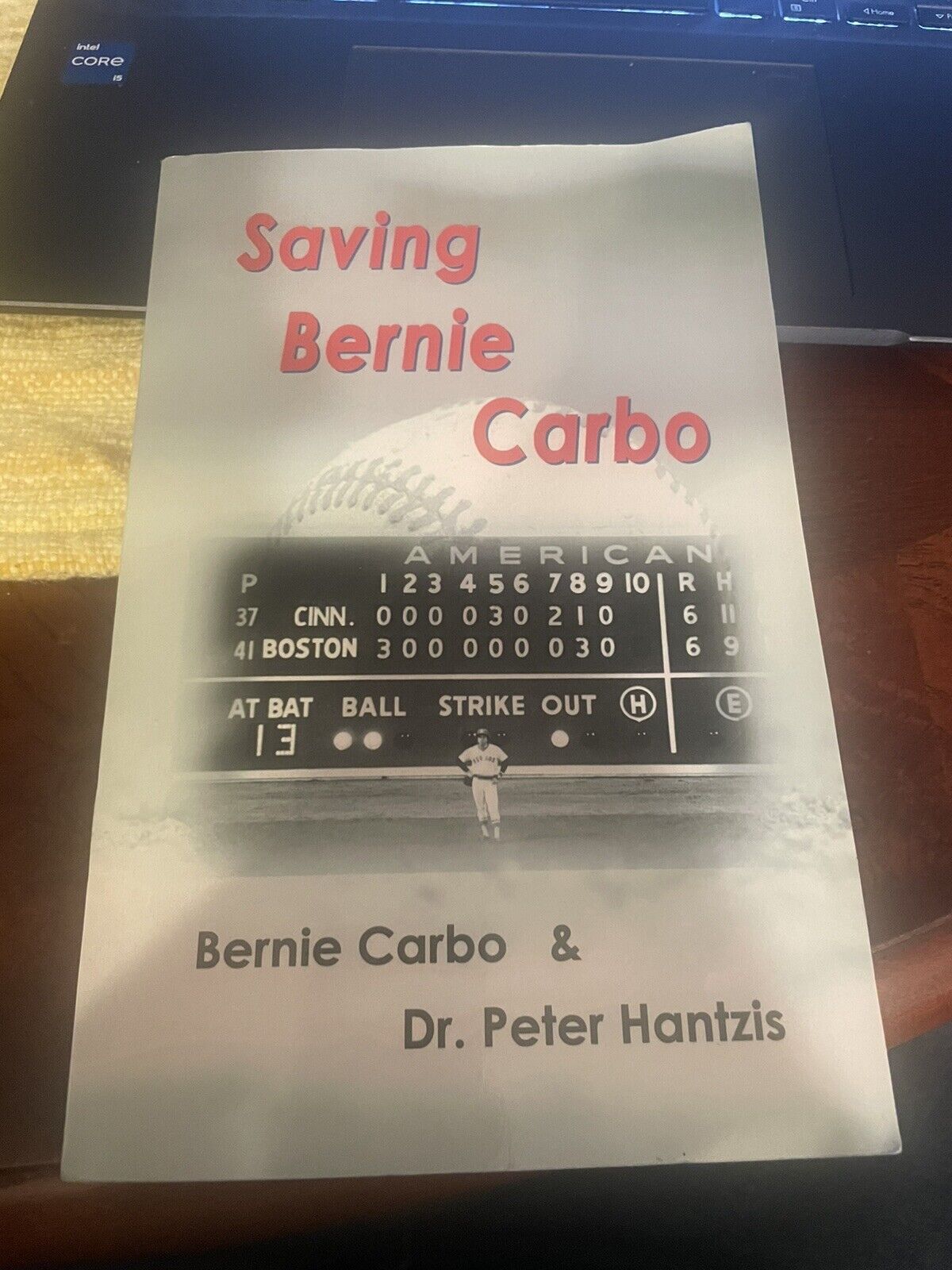 Saving Bernie Carbo - Paperback -Signed Bernie Carbo Red Sox Autographed