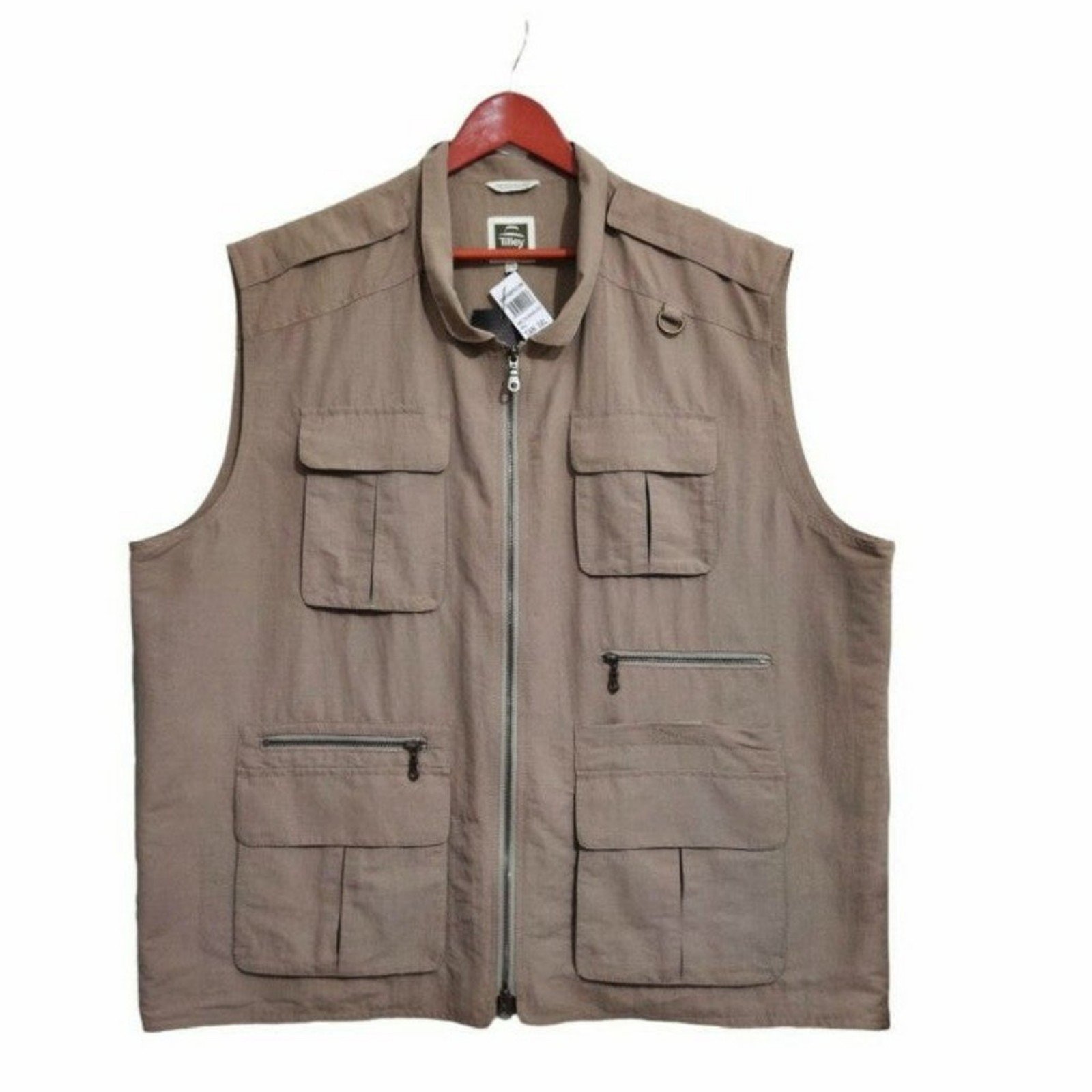 Tilley NP 52 ~ 17 Pocket Excursion Vest Size (3XL) NWT Made in Canada