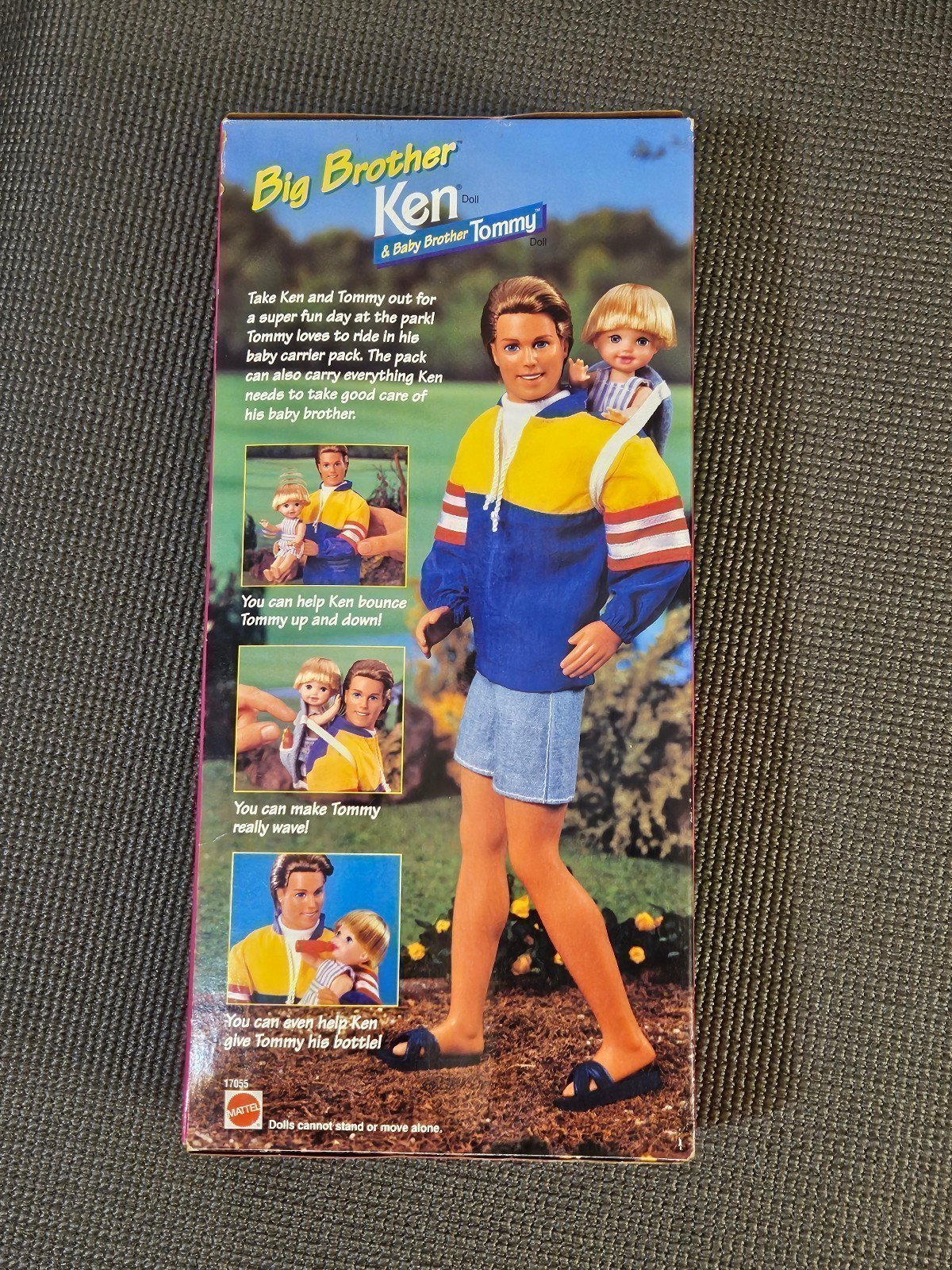 Barbie Big Brother Ken and Little Brother Tommy! 1996 Unopened