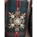 J. Crew Size 8.5 Jamie Tartan Plaid Pearl Red Green Embellished Loafer