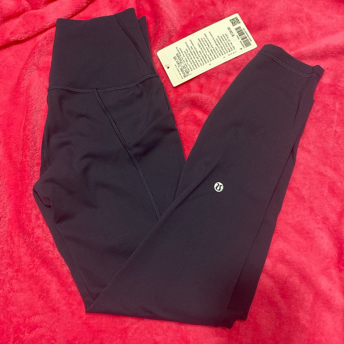 Lululemon wunder train tights 25” pockets New blue women size 4 leggings gym fit