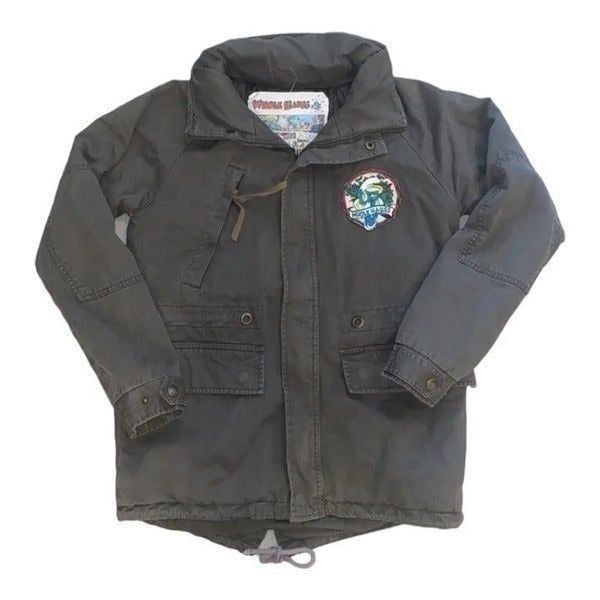 Whole Hauss X Jeep Smurfette Military Jacket Olive Green Women's Medium (M)