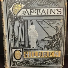 Antique Victorian 1880 The captains children — Mrs d.p. Sanford