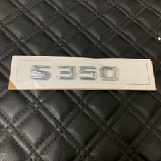 S350 Fits Mercedes Rear Trunk Emblems Logo Badge Letters Numbers Word Decals