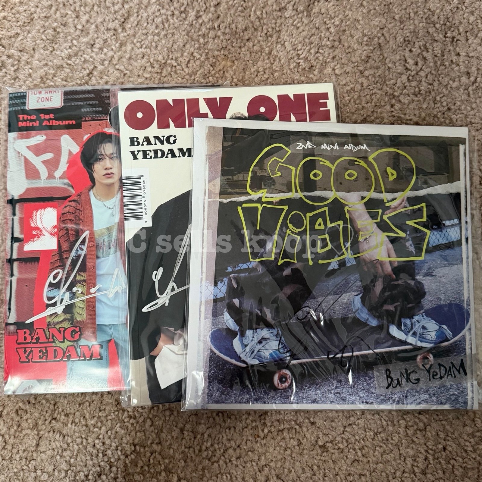 Bang Yedam - Signed albums set