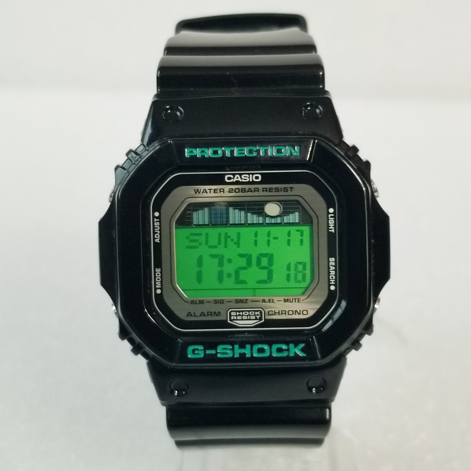 g shock g lide tide graph