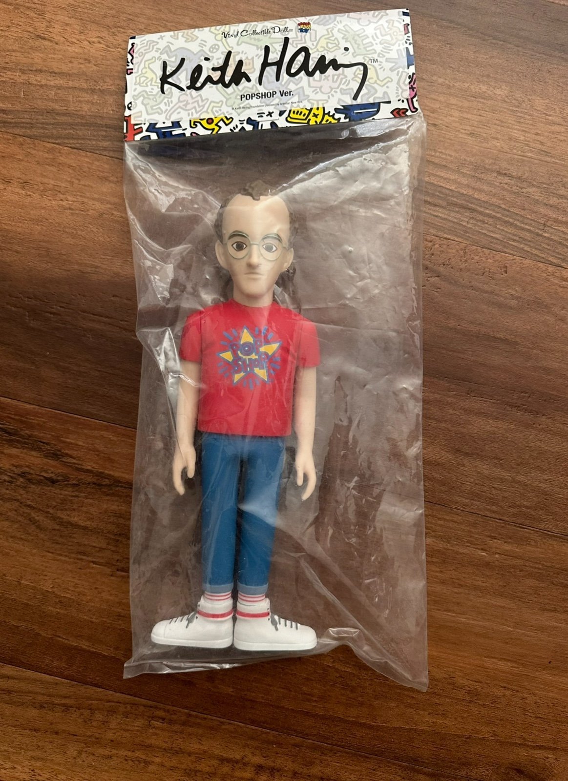 KEITH HARING VCD (DCON Exclusive) Pop RARE Medicom Vinyl Doll Figure **damaged**