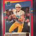 Justin Herbert Donruss 2020 Rated Rookie Red Press Proof #303