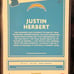 Justin Herbert Donruss 2020 Rated Rookie Red Press Proof #303