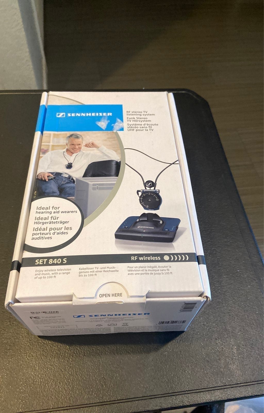 Sennheiser Set 840 S RF WIRELESS TV Listening Systm