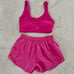 Lululemon Align Reversible Bra & Hotty Hot Shorts Set Size 6