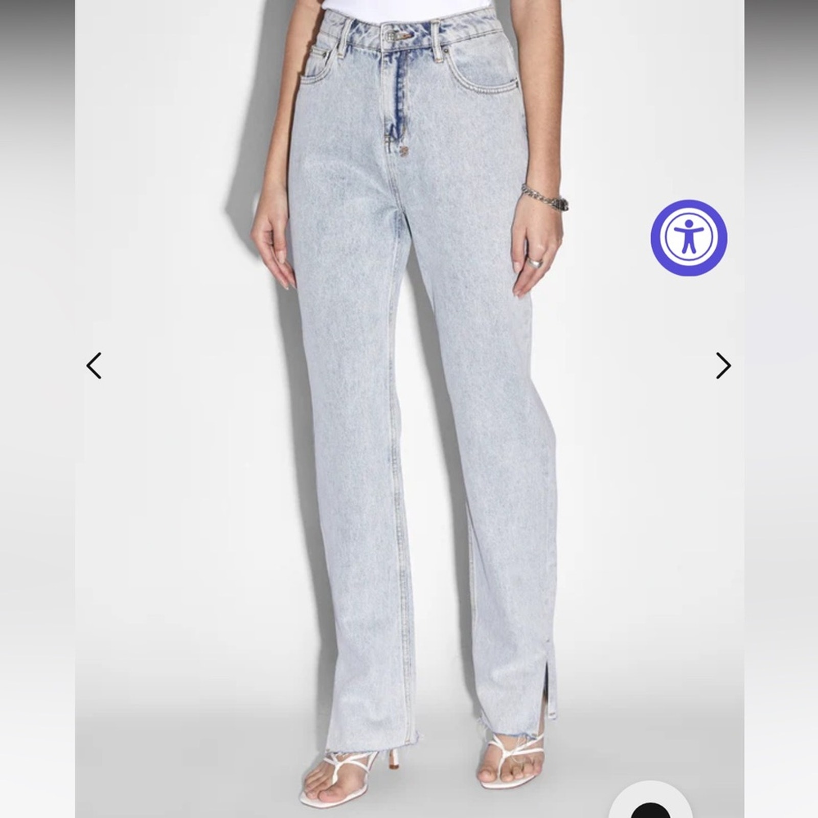 Ksbubi melrose muse split jeans - bought from ARITZIA