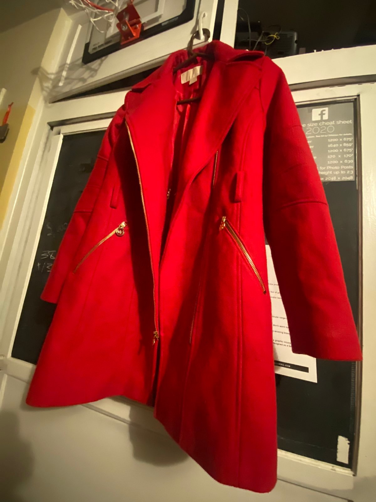 Micheal Kors Wool Peacoat