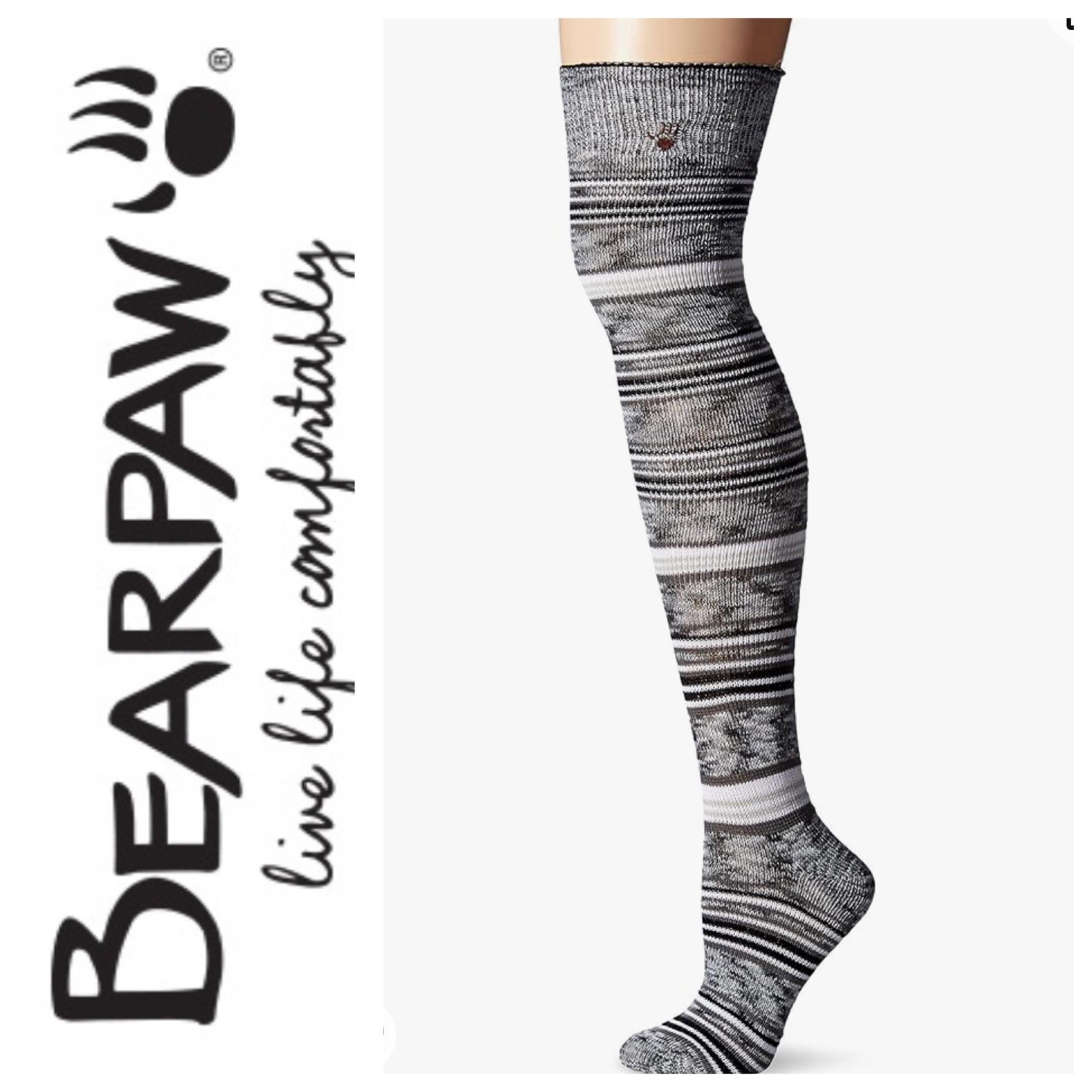 New BEARPAW Women’s Space Dye Over the Knee Socks