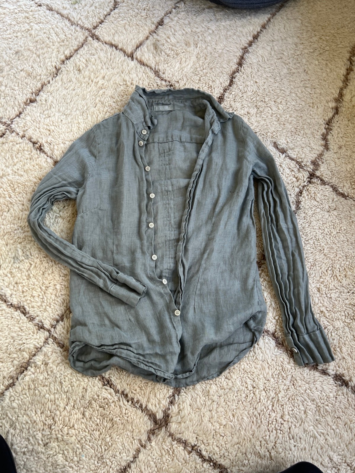 Cp shades linen shirtsize small, fitted!