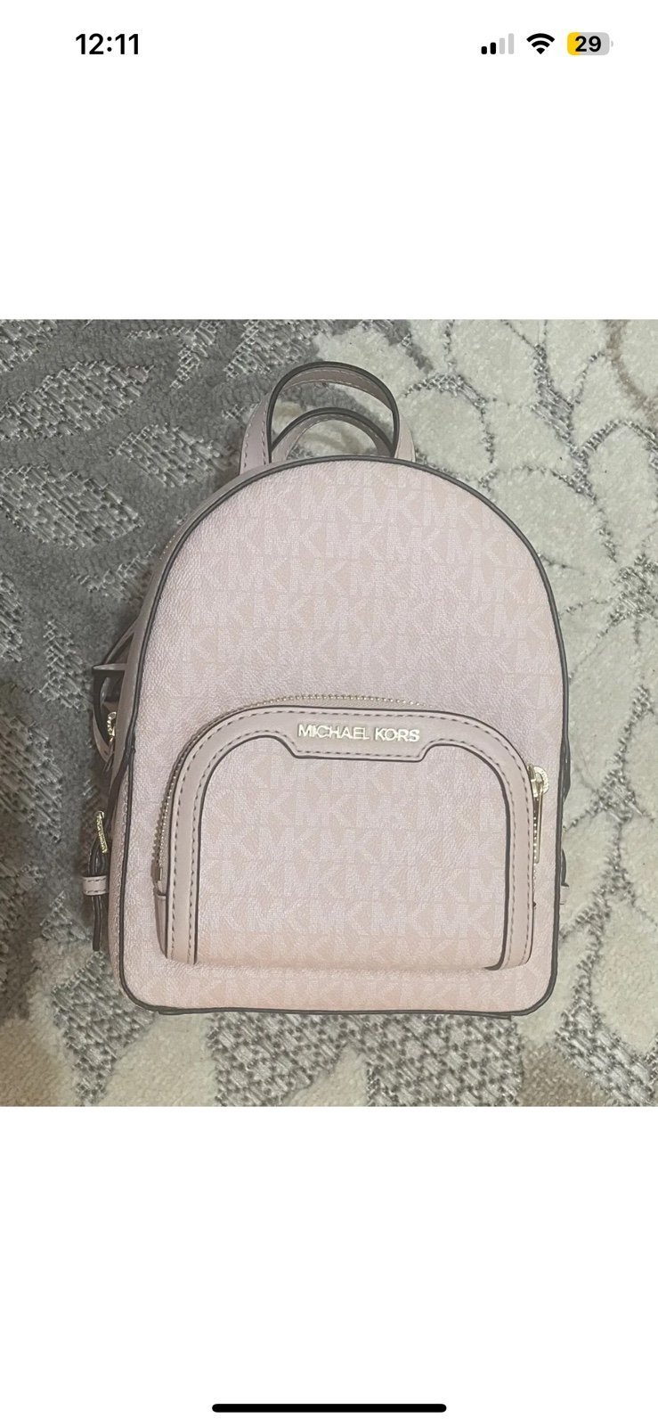 Michael Kors Jaycee Signature Backpack NWT