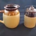 1892 Large WEIR POTTERY CO. SUGAR JAR