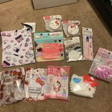 Hello Kitty Make up accessories and bathroom essentials