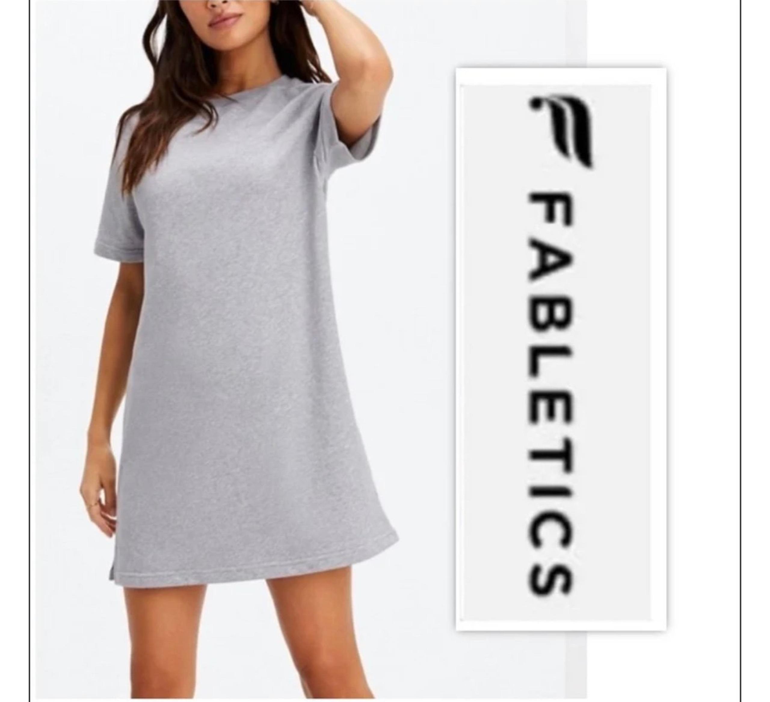 Fabletics Terry Short-Sleeve Mini Dress