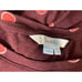 Boden US 4 Burgundy Polka Dot Tencel Cotton Knit Top