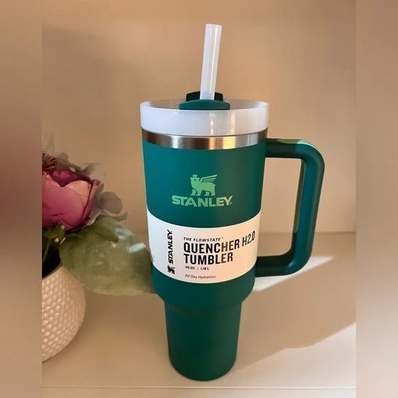 Set of 4 - Stanley 40 oz - ALPINE - Quencher H2.0 FlowState Tumbler, Travel Gift