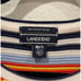 LANDS'END Ottoman Stripe Sweater Deep Sea Sweater
