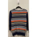 LANDS'END Ottoman Stripe Sweater Deep Sea Sweater