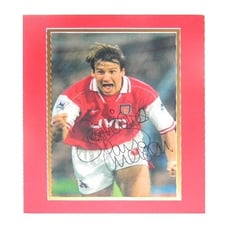 Paul Merson Signed Autographed 8x10 Matted