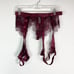 Oh Là Là Chéri NWOT Janet Eyelash Lace 3 pc Set Burgundy Red Size L / XL