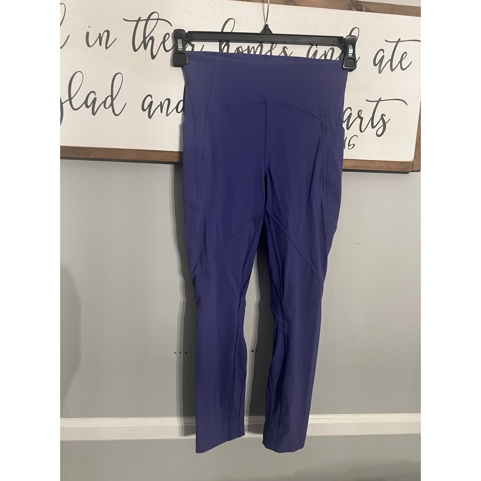 Lululemon All The Right Places Crop 2 23 Lavender Purple Size 4 Leggings