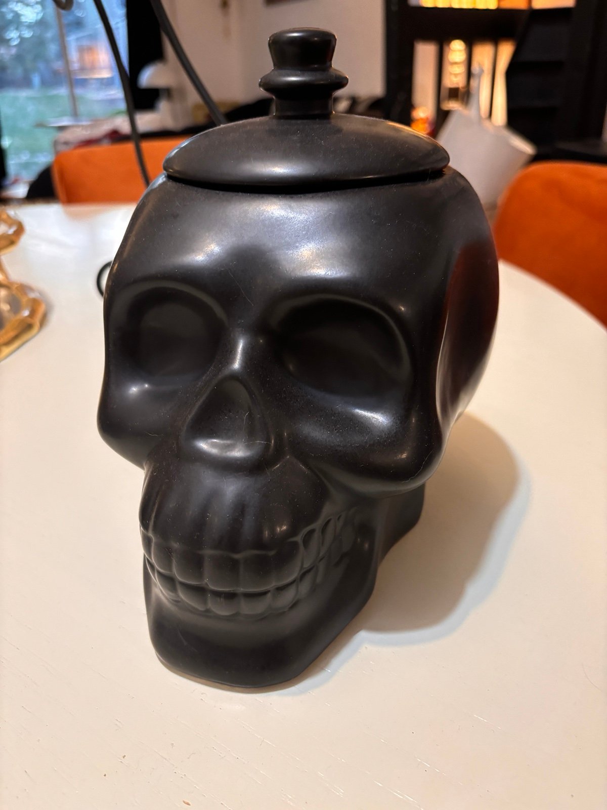 Ghost Cookie Jar Canister Joanns Halloween Decor 2021 Hard To Find 10.5” Glazed