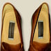 Johnston Murphy - Men's Brown Leather Drrss Slip On Loafers with Tassels. Size