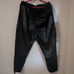 New York & Company Faux Leather Jogger Pants Black XXL