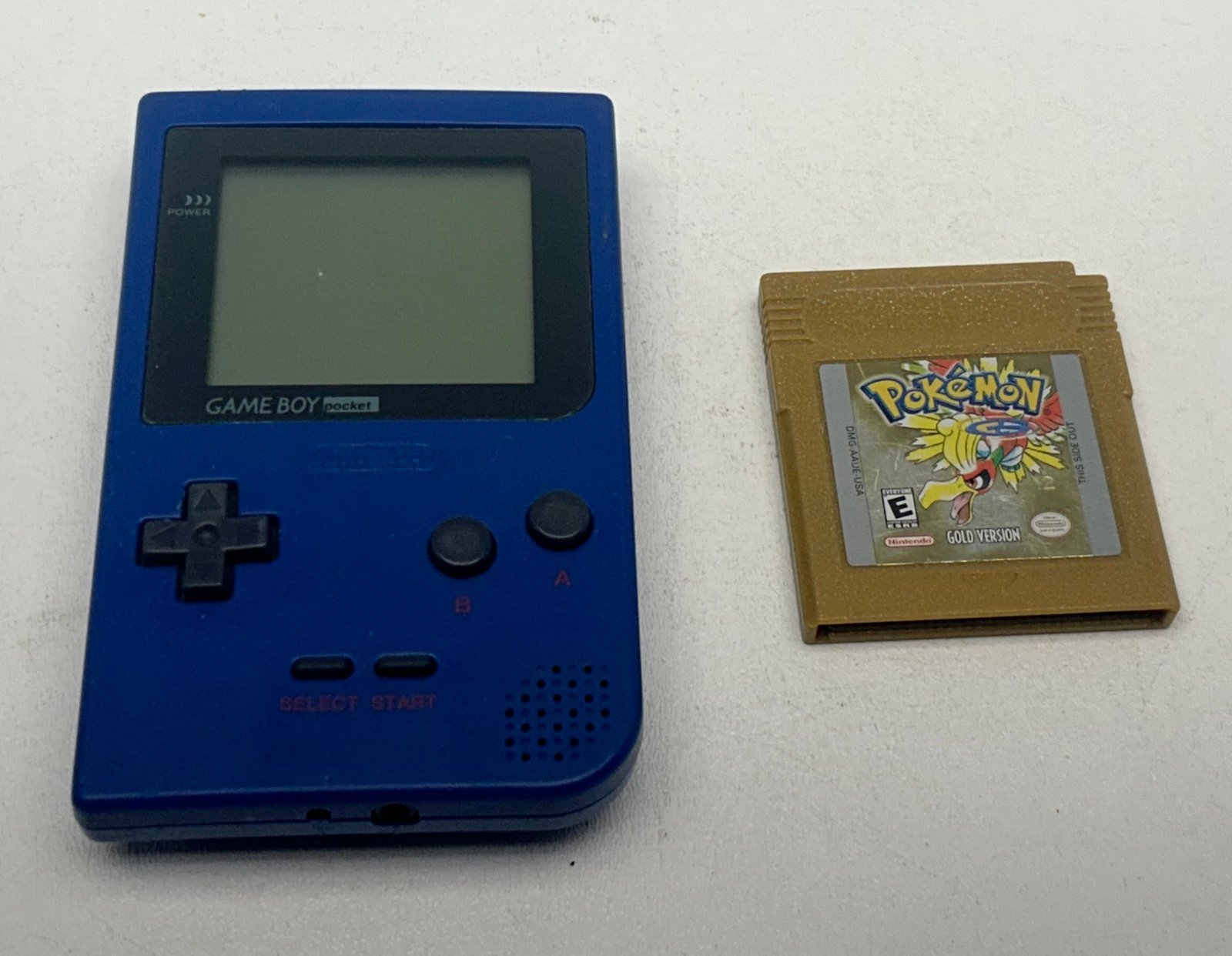Game Boy pocket with Pokemon Gold Tested and both work