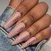Marble Press on nails