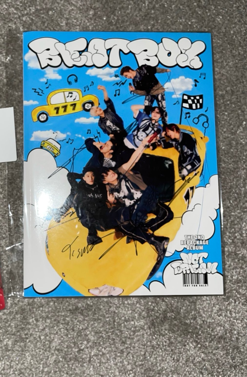 Nct dream signed album
