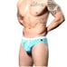 Andrew Christian Viceroy Bikini Aqua White XL Extra Large