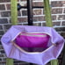 Handmade Water Repellent Nylon Tote Bag Minimalist Shoulder Hobo Purse
