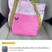 Handmade Water Repellent Nylon Tote Bag Minimalist Shoulder Hobo Purse
