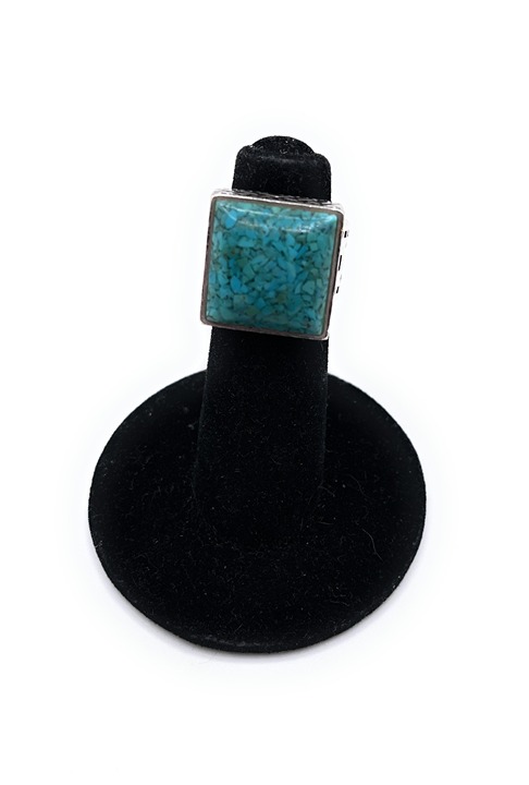 R1324 Retired Silpada Turquoise Ring Size 5
