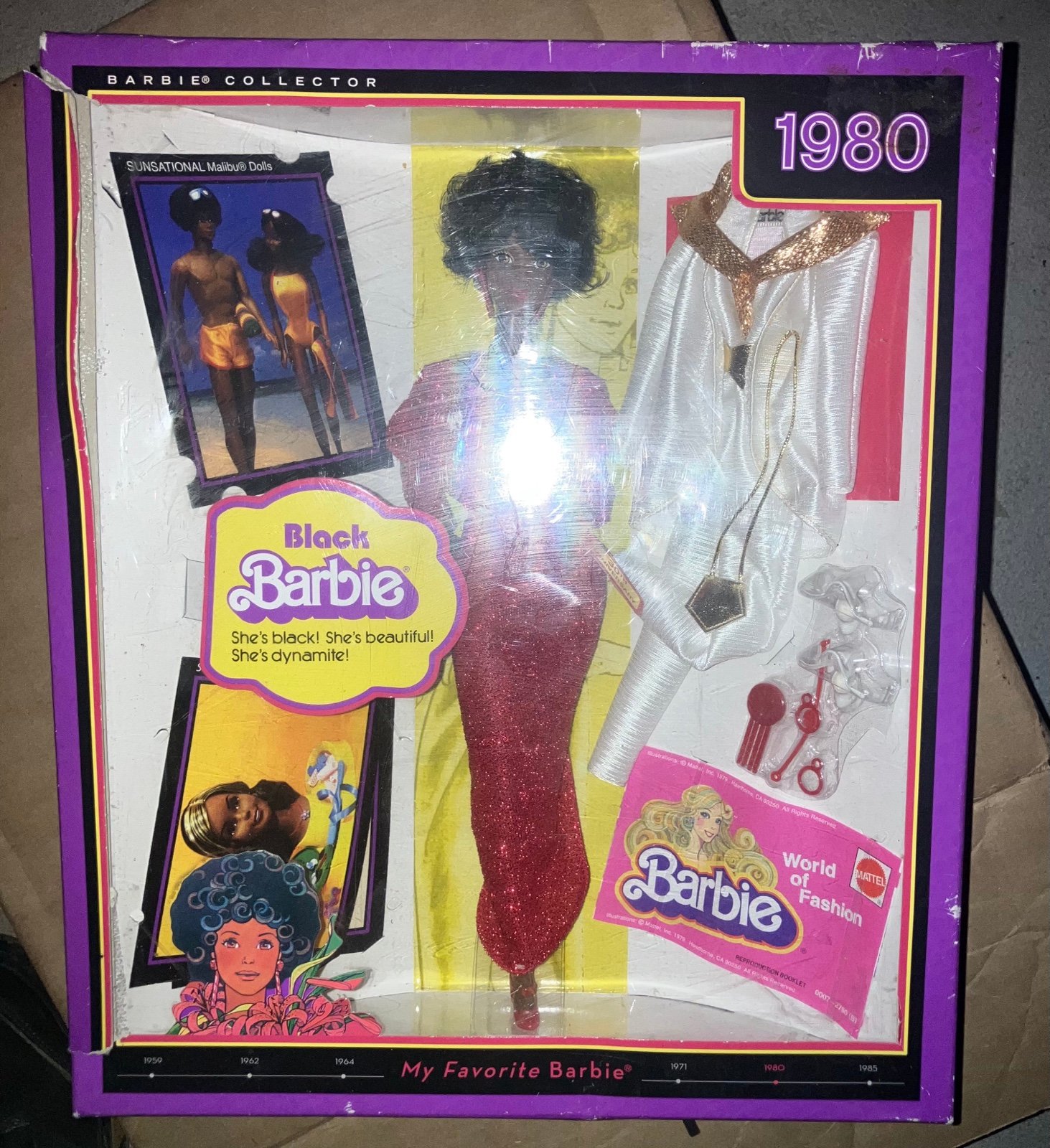 Barbie Collector 1980 My Favorite Barbie Black Barbie Doll 2009 Mattel R4468
