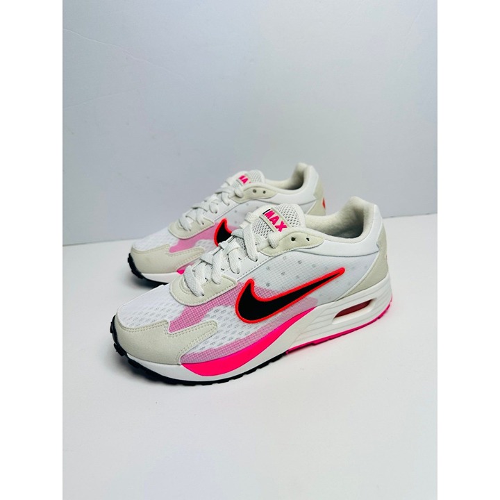 10 WOMENS NIKE AIR MAX SOLO WHITE BRIGHT PINK CASUAL SHOES FN0784 102