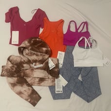 NWT LULULEMON 6PC BUNDLE SIZE 2