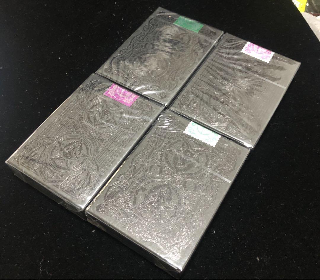 666 playing cards purple & emerald 4種セット（Archive