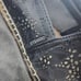 Joy & Mario Black Laser Cut Espadrille Flats Sz 8.5