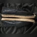 Joy & Mario Black Laser Cut Espadrille Flats Sz 8.5