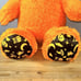 Build A Bear Orange Pumpkin Jack o' Lantern Light Up Plush Halloween