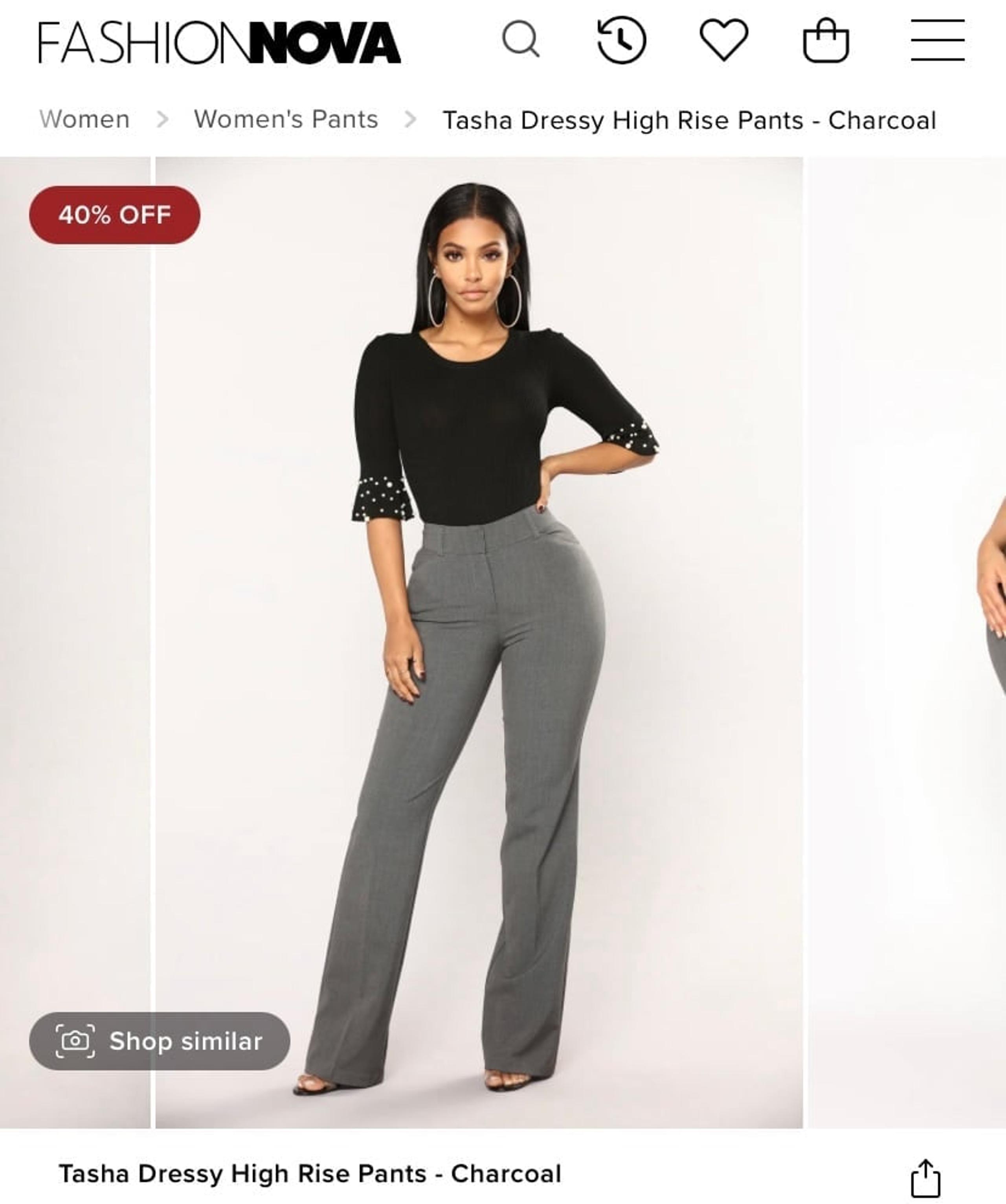 Nwt Fashion Nova dress pants size Medium