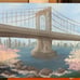 City Canvas Wall Art Original 24 by 30