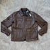 Harley-Davidson Leather Jacket Men's Large Portage Buffalo Hide Brown Biker NWT